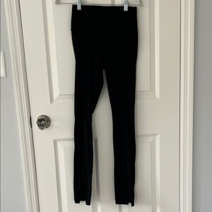 Athleta Black High-Waist Aura Split Pant - Leggings